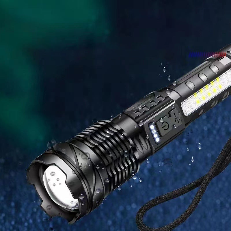 Gluschwein - Langstrecken-Weißlaser-Ultra-Helle Taschenlampe