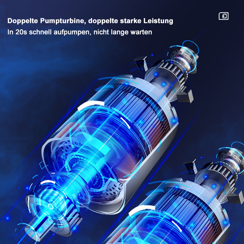 Gluschwein - Tragbare Luftpumpe fürs Auto
