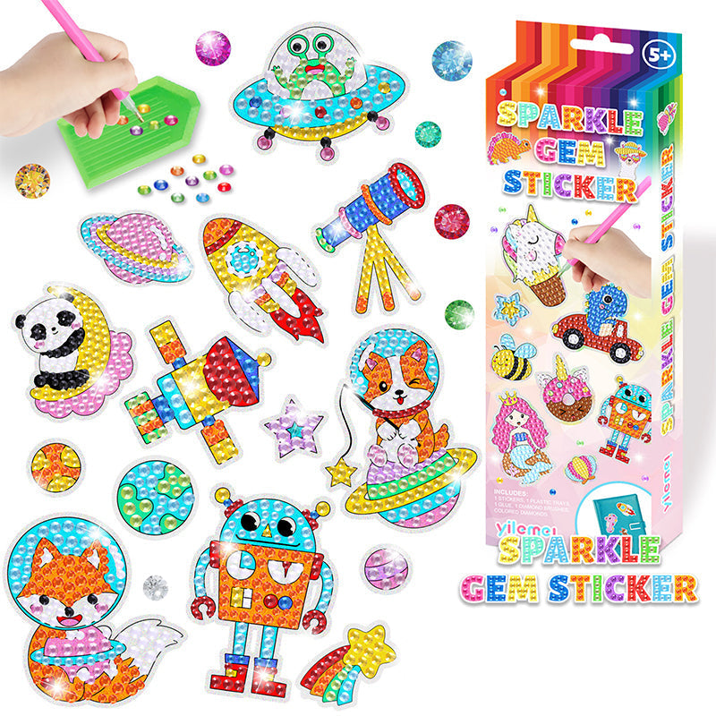 Gluschwein - DIY Cartoon-Diamantmalerei für Kinder F-20 Stk