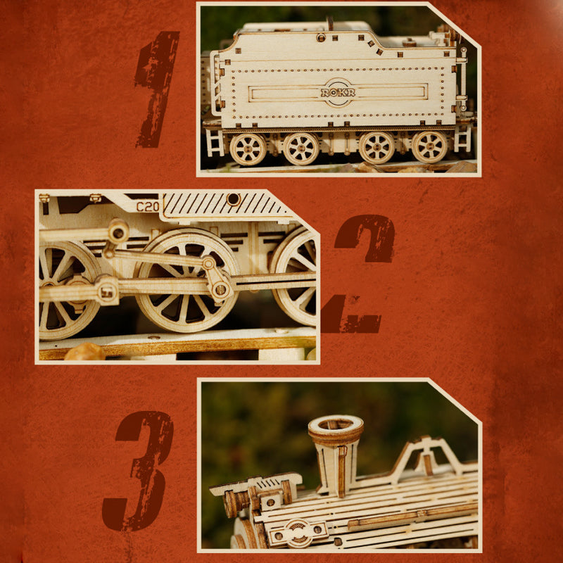 Gluschwein - Dreidimensionales Puzzle Straßenkreuzer
