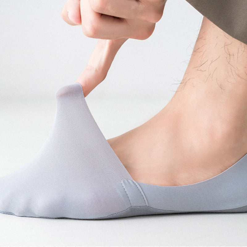 Gluschwein - Rutschfeste Unsichtbare Socken Aus Eisseide