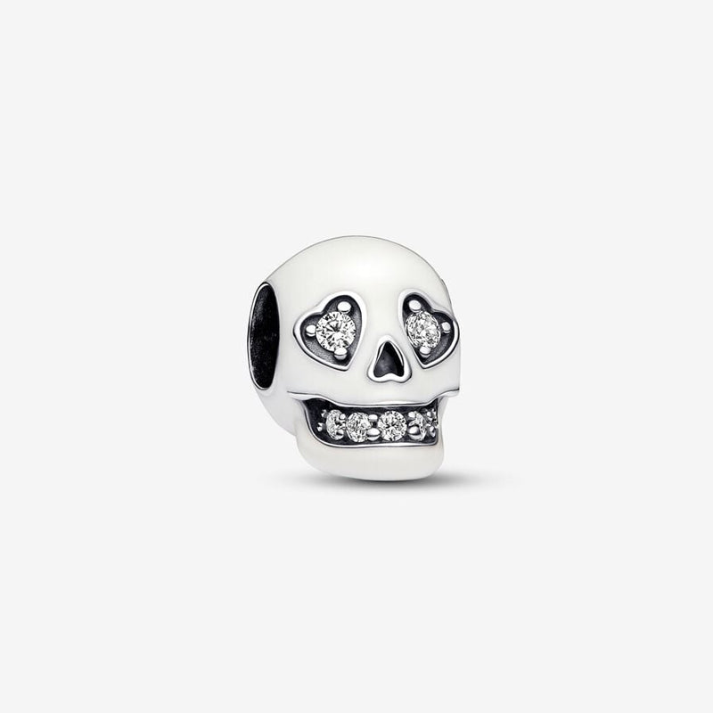 Gluschwein - Im Dunkeln leuchtender, funkelnder Totenkopf-Anhänger