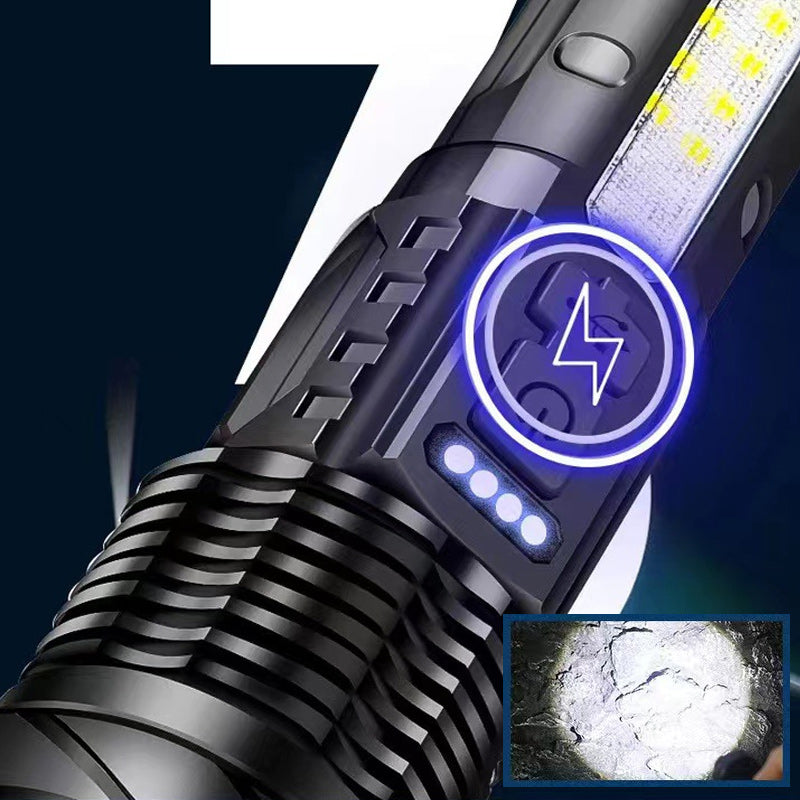 Gluschwein - Langstrecken-Weißlaser-Ultra-Helle Taschenlampe