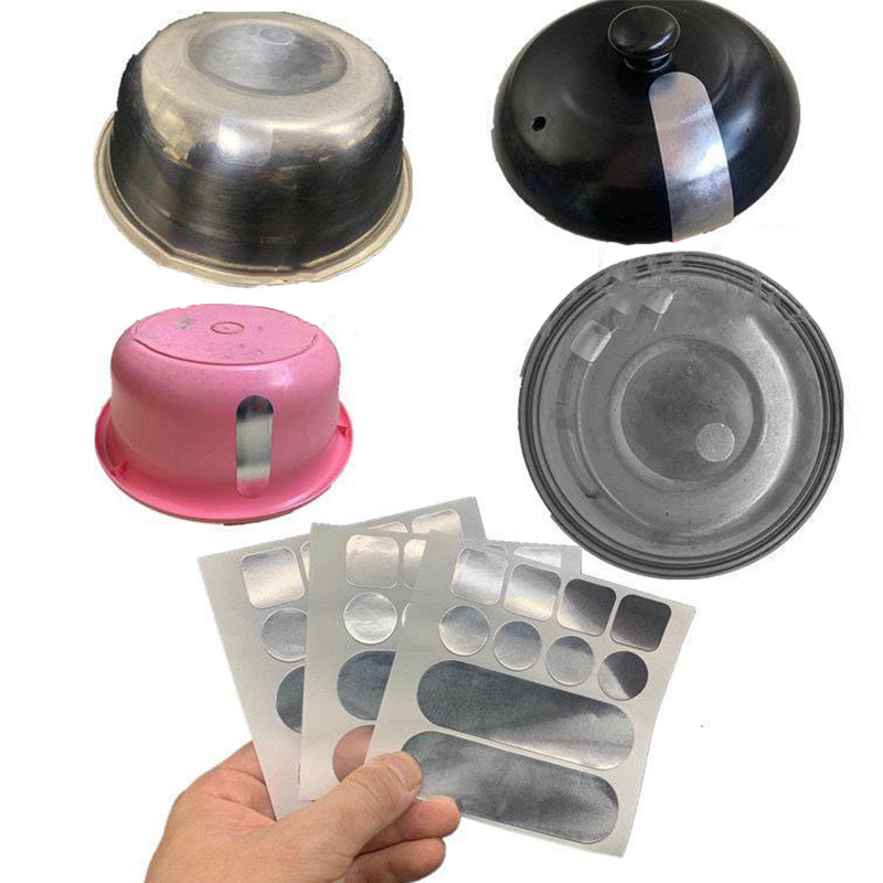 Gluschwein - Wasserfeste und hochtemperaturbeständige Topfaufkleber aus Aluminiumfolie
