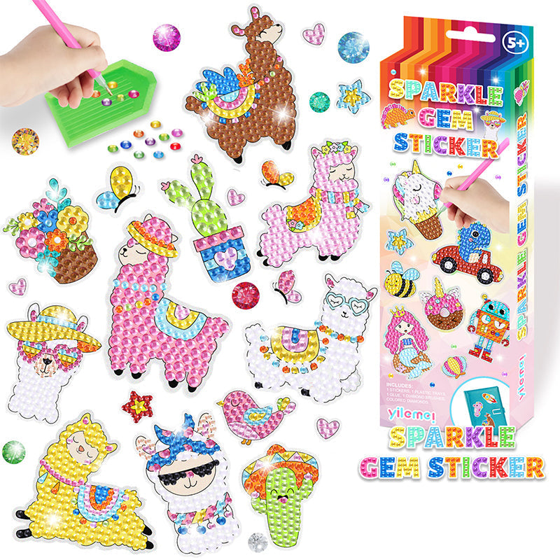 Gluschwein - DIY Cartoon-Diamantmalerei für Kinder E-20 Stk