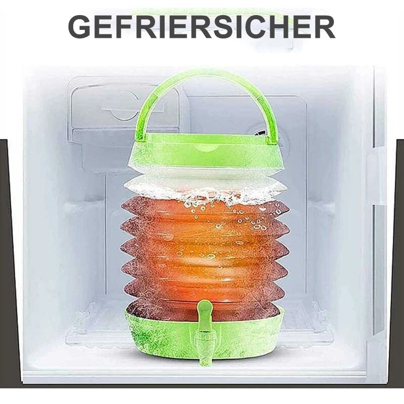 Gluschwein - Zusammenklappbarer Wasserbehälter mit Wasserhahn