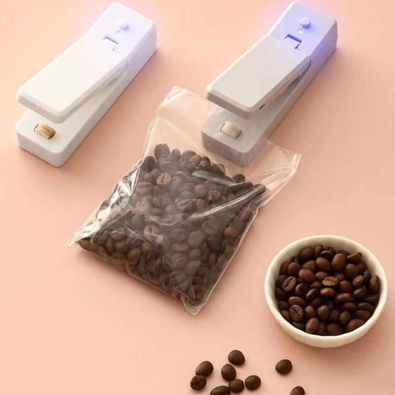 Gluschwein - 2 in 1 USB aufladbare Mini-Beutelschweißmaschine mit Schneidemesser