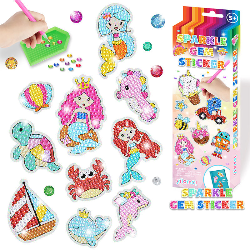 Gluschwein - DIY Cartoon-Diamantmalerei für Kinder B-21 Stk