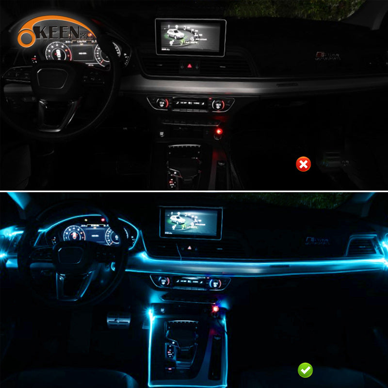 Gluschwein - Faseroptische RGB-Autoscheinwerfer