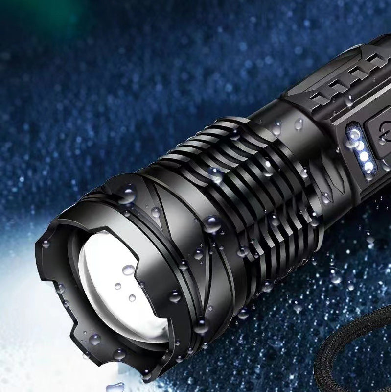 Gluschwein - Langstrecken-Weißlaser-Ultra-Helle Taschenlampe