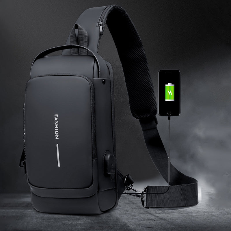 Gluschwein - Lässige Multifunktionale Diebstahlsichere Brusttasche für Herren