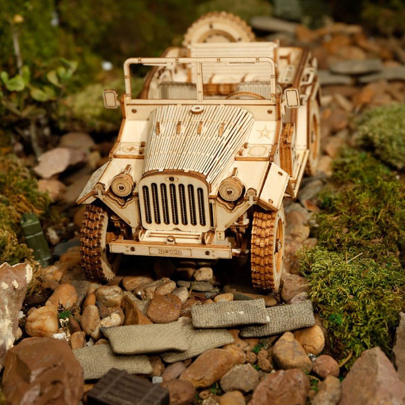 Gluschwein - Dreidimensionales Puzzle Straßenkreuzer