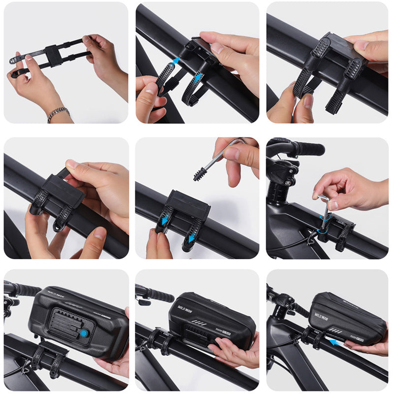 Gluschwein - Wetterfeste Fahrrad-Handytasche