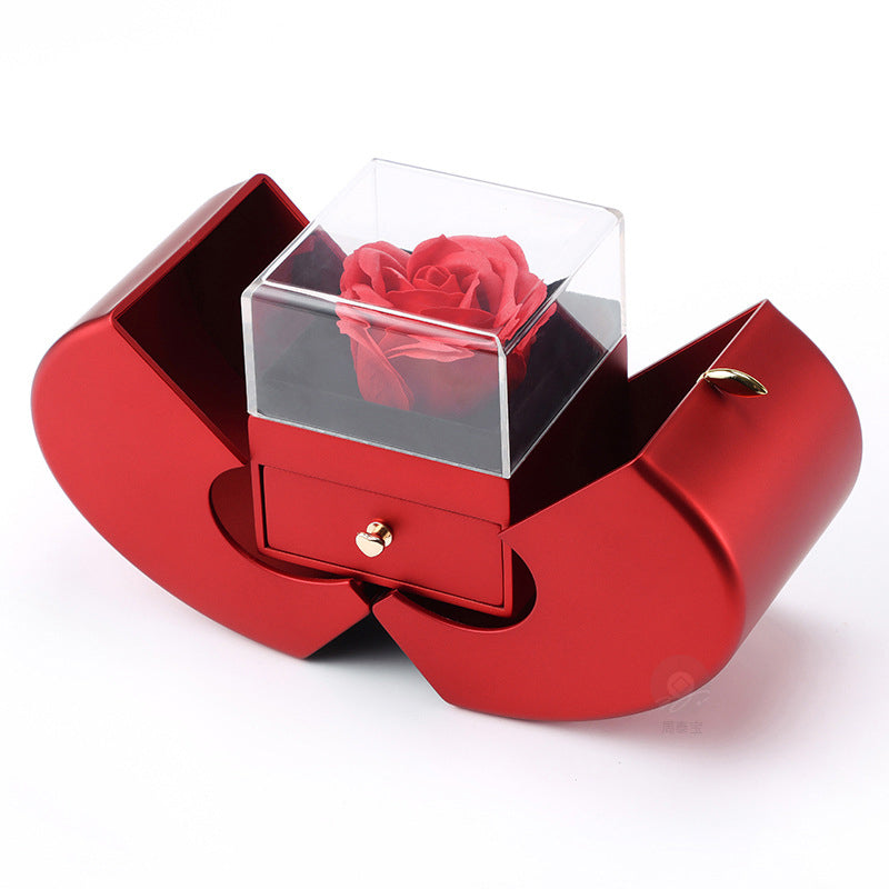 Gluschwein - Forever Rose Herzbox