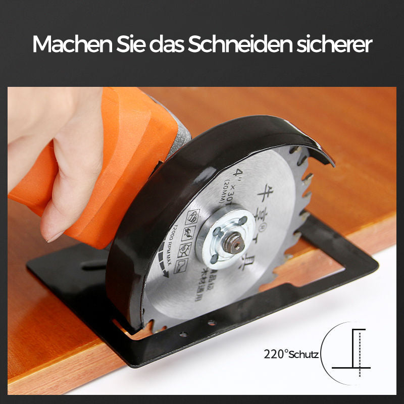 Gluschwein - Schutzrahmen zum Eisenschneiden