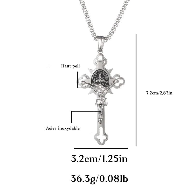 Gluschwein - Exorzismus-Kreuz des Heiligen Benedikt