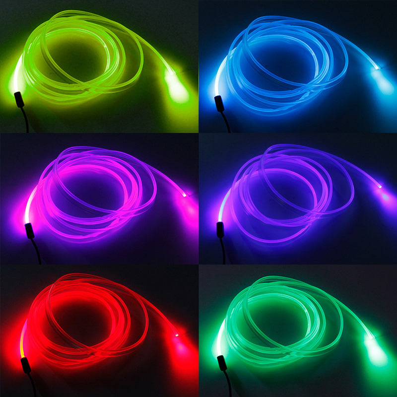 Gluschwein - Faseroptische RGB-Autoscheinwerfer