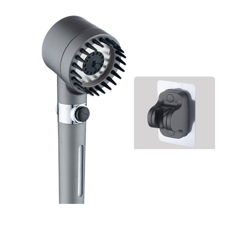 Gluschwein - Hochdruck-Duschkopf Duschkopf + Klebehalterung