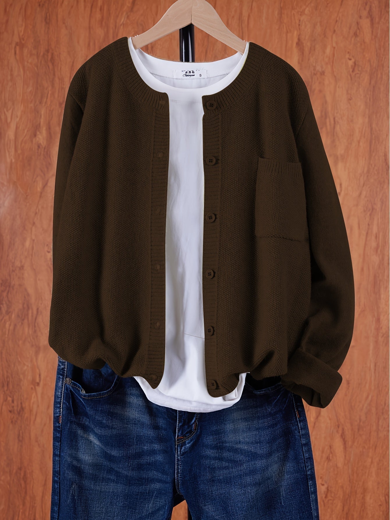 Astrid - Lässige Strickjacke
