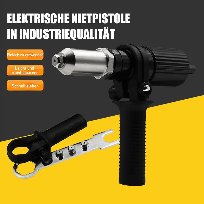 Gluschwein - Professionelles Nietpistolen-Adapter-Kit 🛠Mit 4 Stk. Verschiedene Düsenschrauben