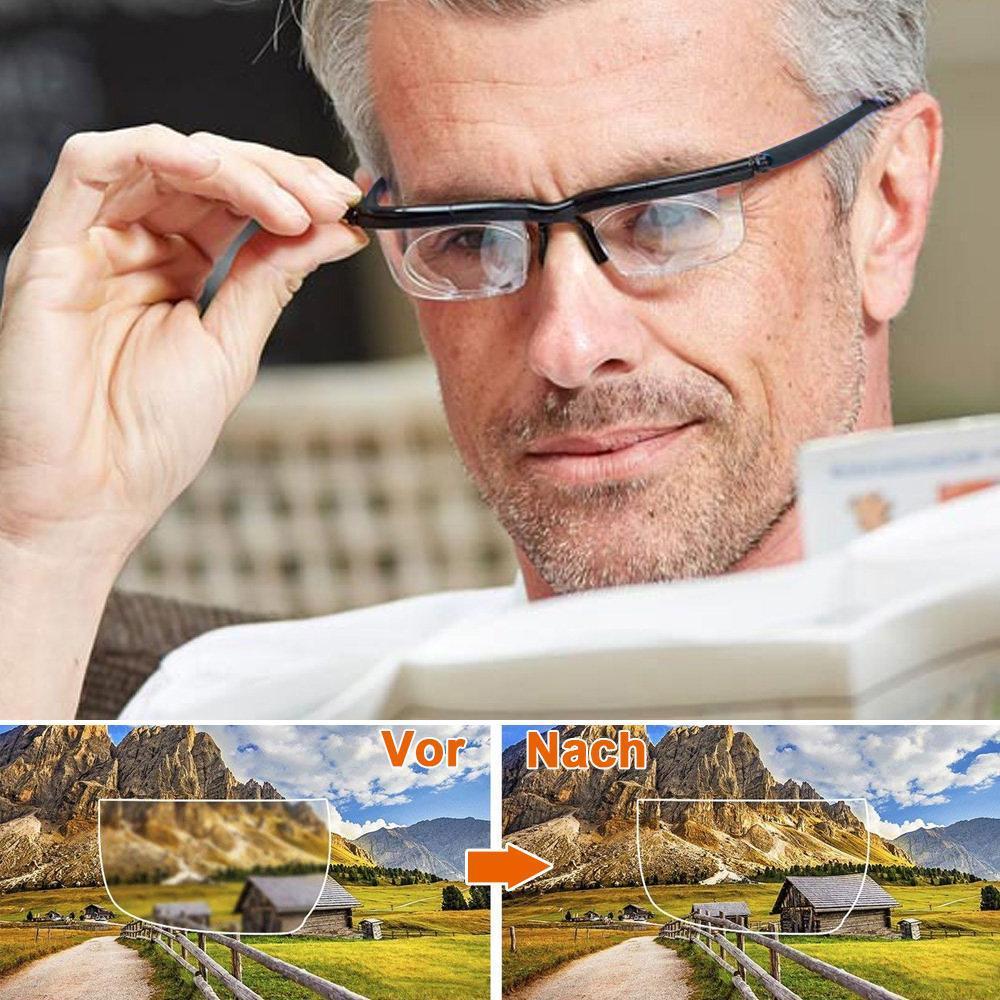Gluschwein - Fokus einstellbare Brille