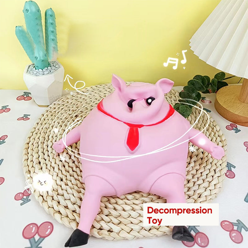 Gluschwein - Kreatives Dekompressions-Rosa-Schweinchen-Spielzeug