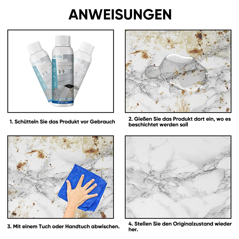 Gluschwein - Mittel zur Nanokristallbeschichtung von Steinen