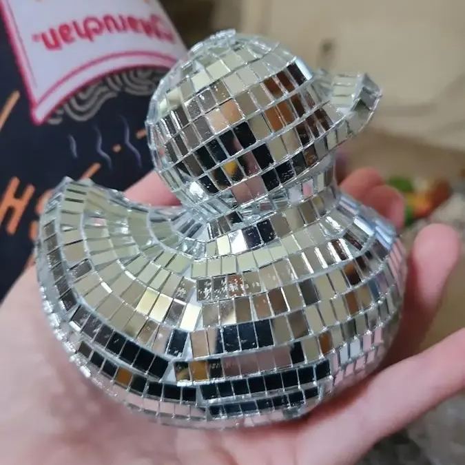 Gluschwein - Charmante Disco Spiegel Ente