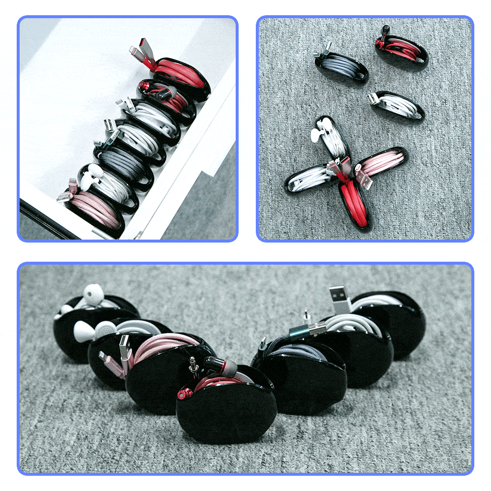 Gluschwein - Cord Tangle-Free Portable Manager(2 pcs)