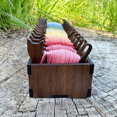 Gluschwein - Kreative Holzkaninchen Spule Set Dekoration