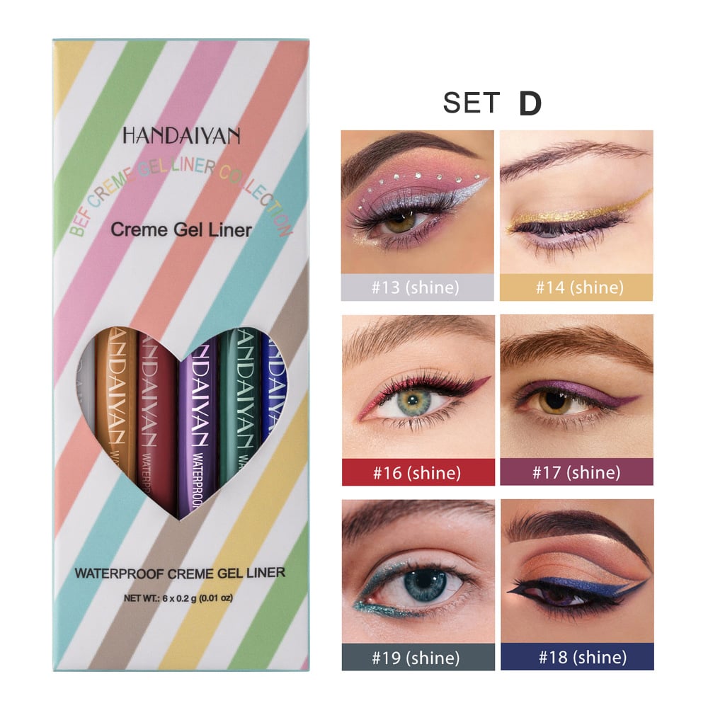 Gluschwein - 20 PCS farbige Eyeliner Stifte Set