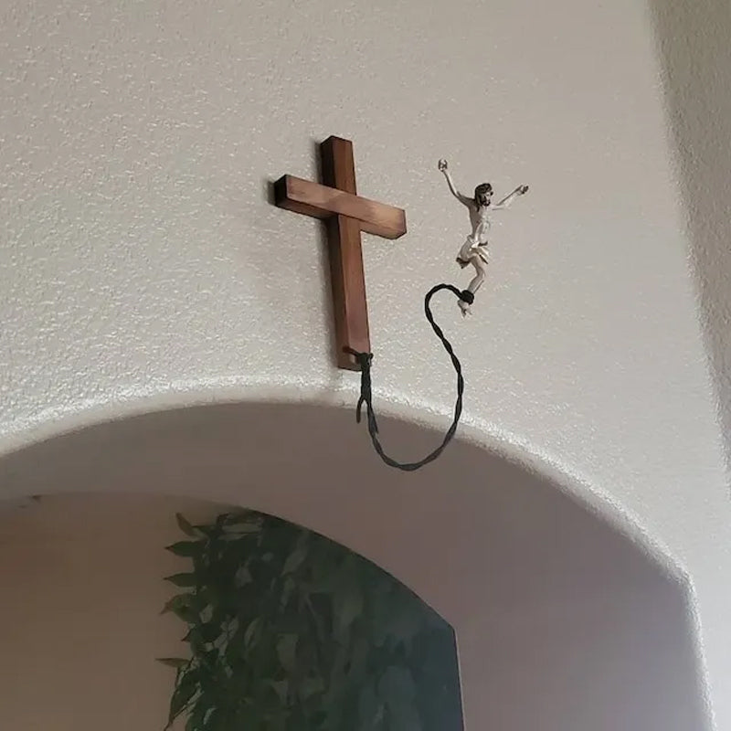 Gluschwein - Fliegendes Jesus-Ornament