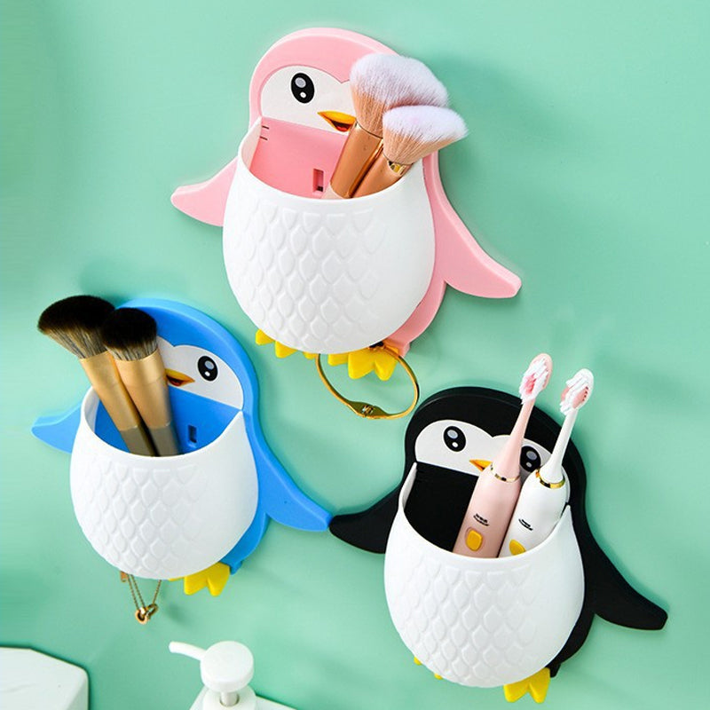Gluschwein - Penguin Shape Wall Mount Phone Holder