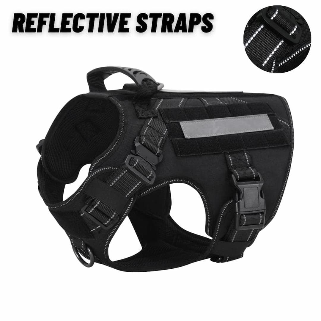 NoPull - Harnais tactique anti-traction pour chien