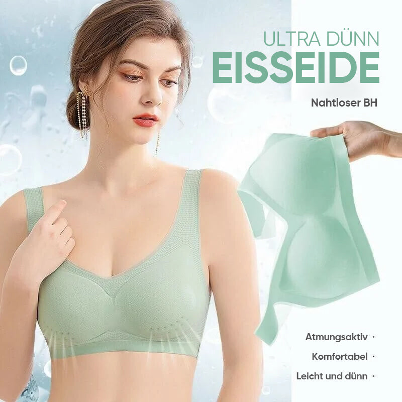 Gluschwein - Ultradünner nahtloser BH aus Eisseide