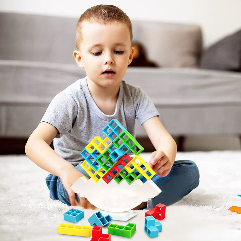 Gluschwein - 🔥👨👩👧👦Schaukelstapel hoch Kinder-Balance-Spielzeug