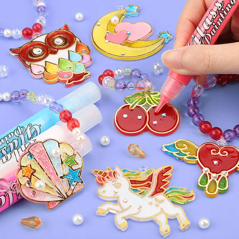 Gluschwein - DIY Kristallfarben-Kunst- und Bastelset