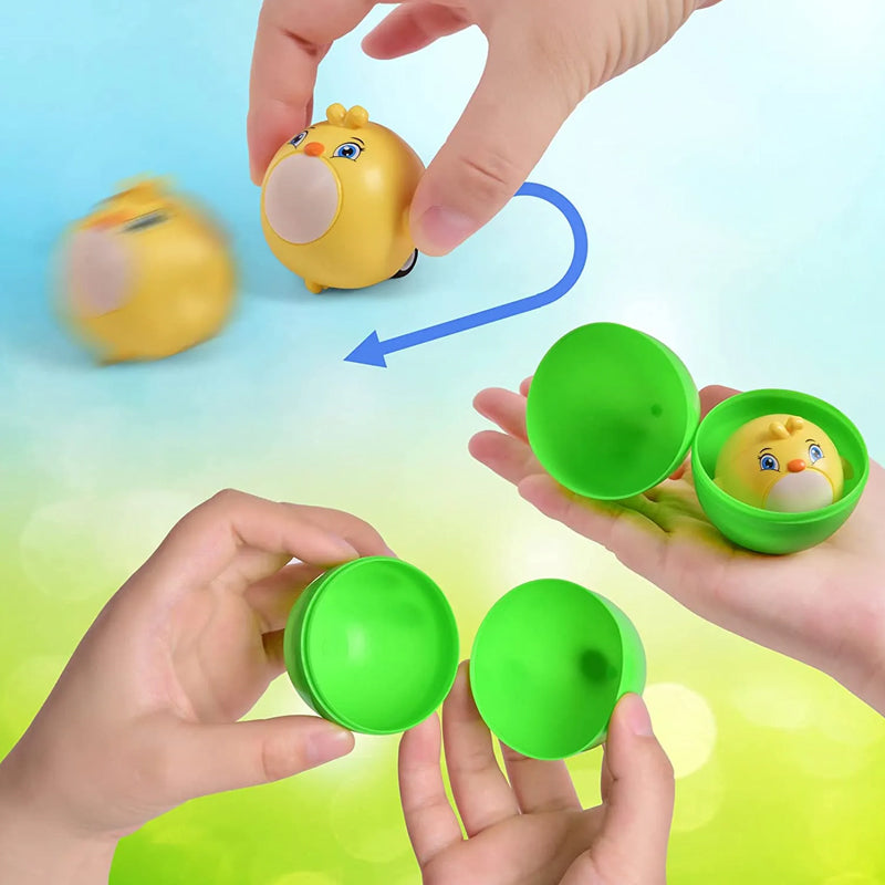 Gluschwein - Ostereierfüller mit Pull Back Cars Toy