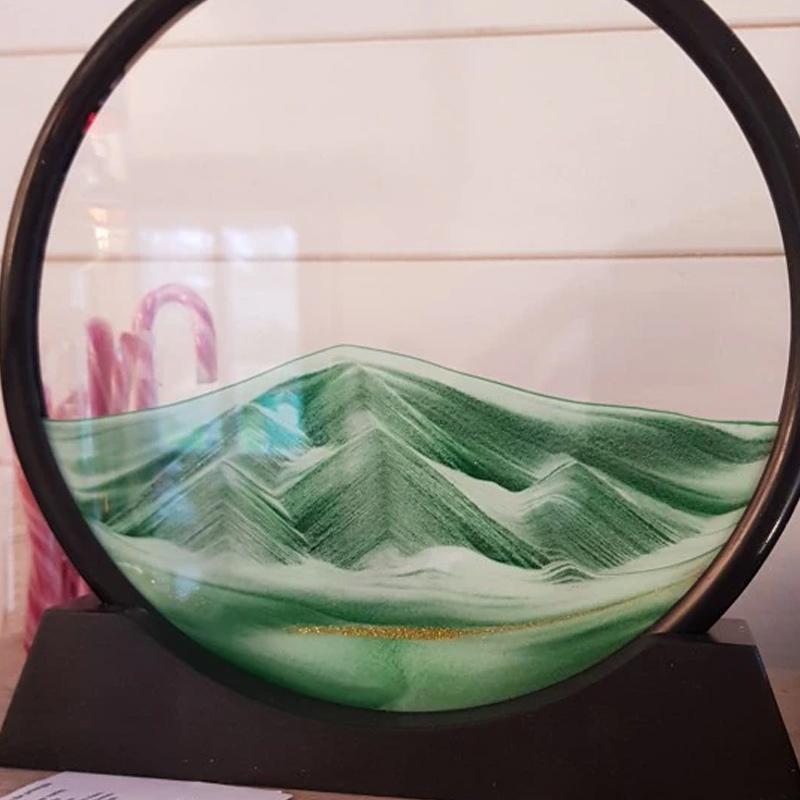 Gluschwein - Sanduhr für Wohnkultur