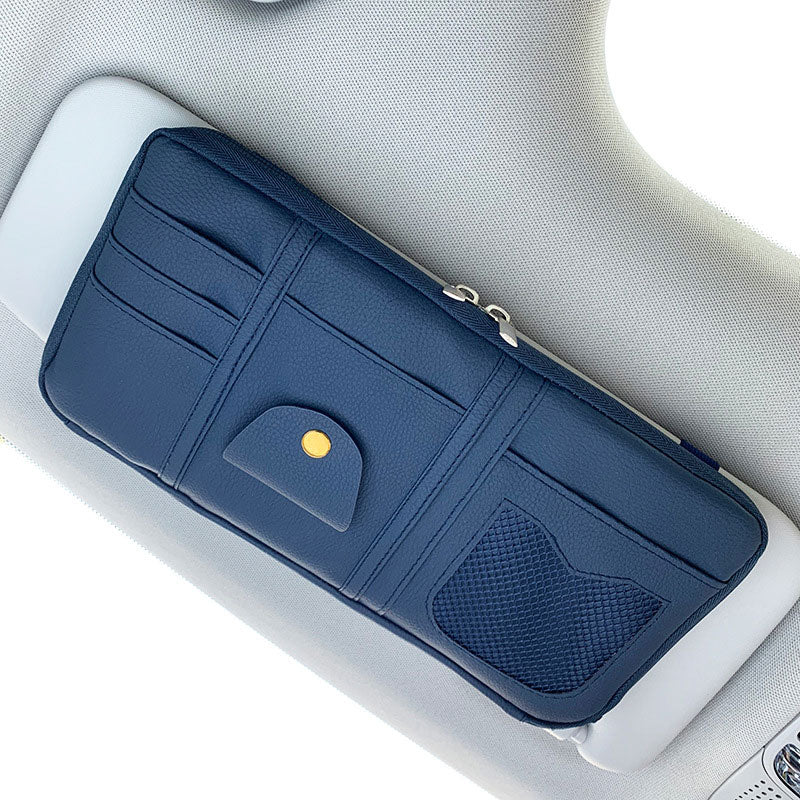 Bolsa para guardar tarjetas para el coche.