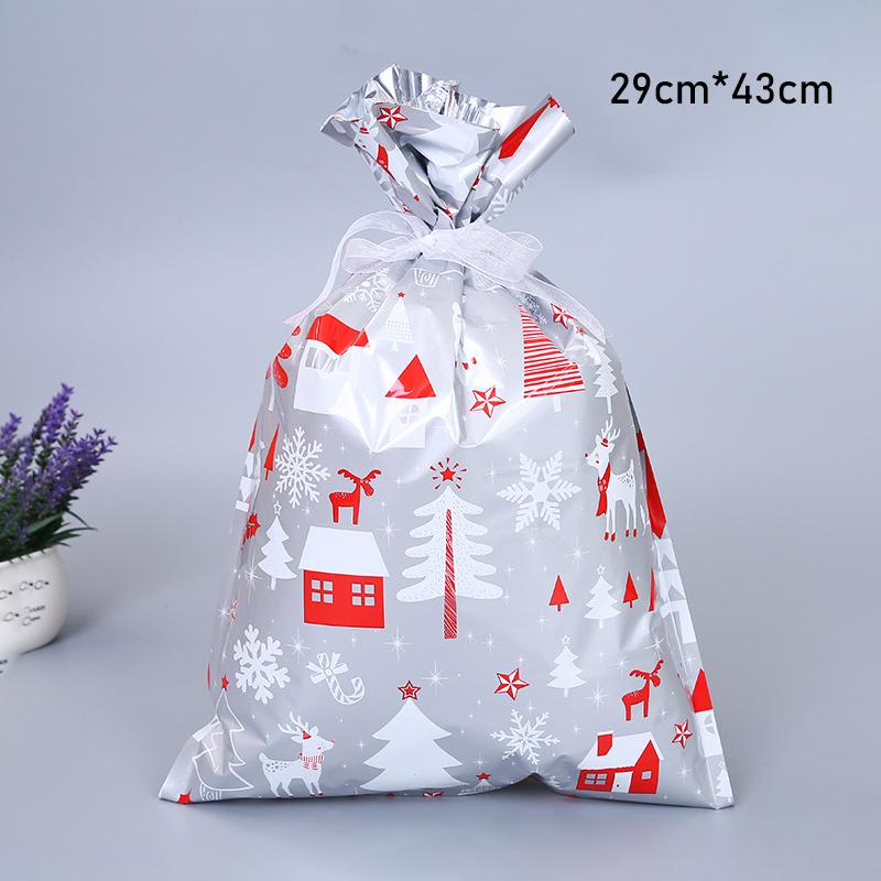 (🎄 Vente anticipée de Noël 🎄) Sacs cadeaux de Noël à cordon, réutilisables