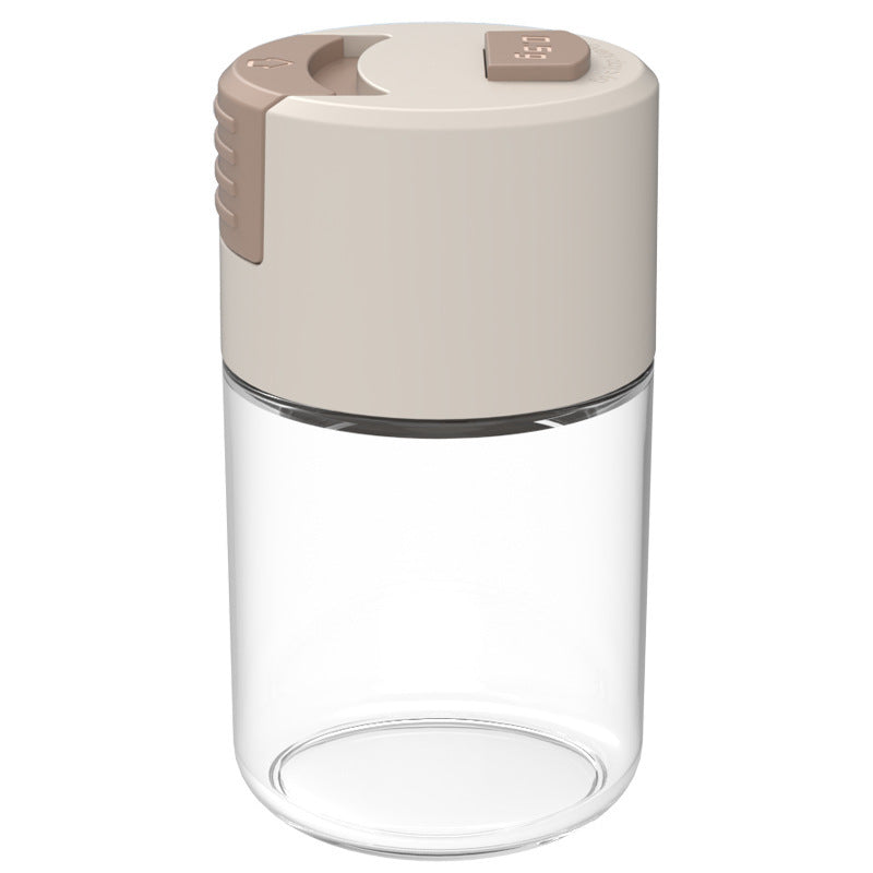 Gluschwein - Würzflasche Mit Druckdosierung Beige