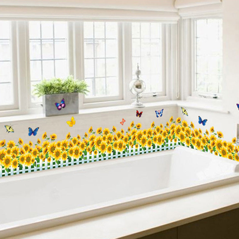 Gluschwein - Natürliche 3D-Blumen-Wanddekoration aus grünem Gras