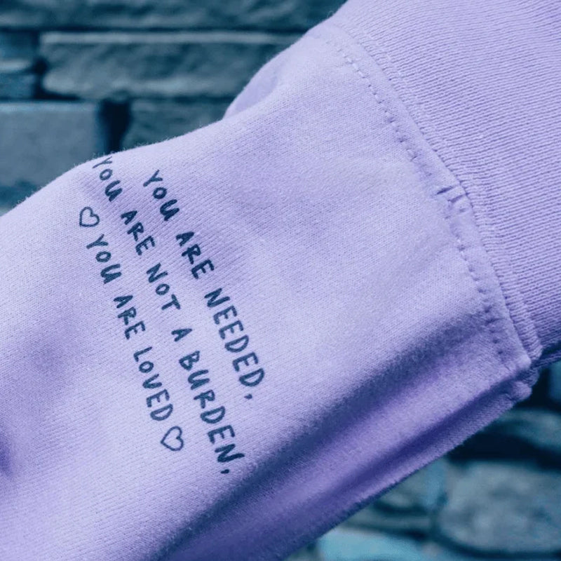 Gluschwein - Sweatshirt '100 Gründe, am Leben zu bleiben'.