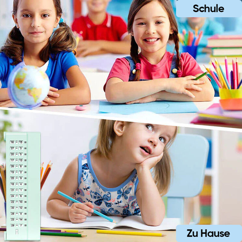 Gluschwein - Mathetafel zum Üben für Kinder
