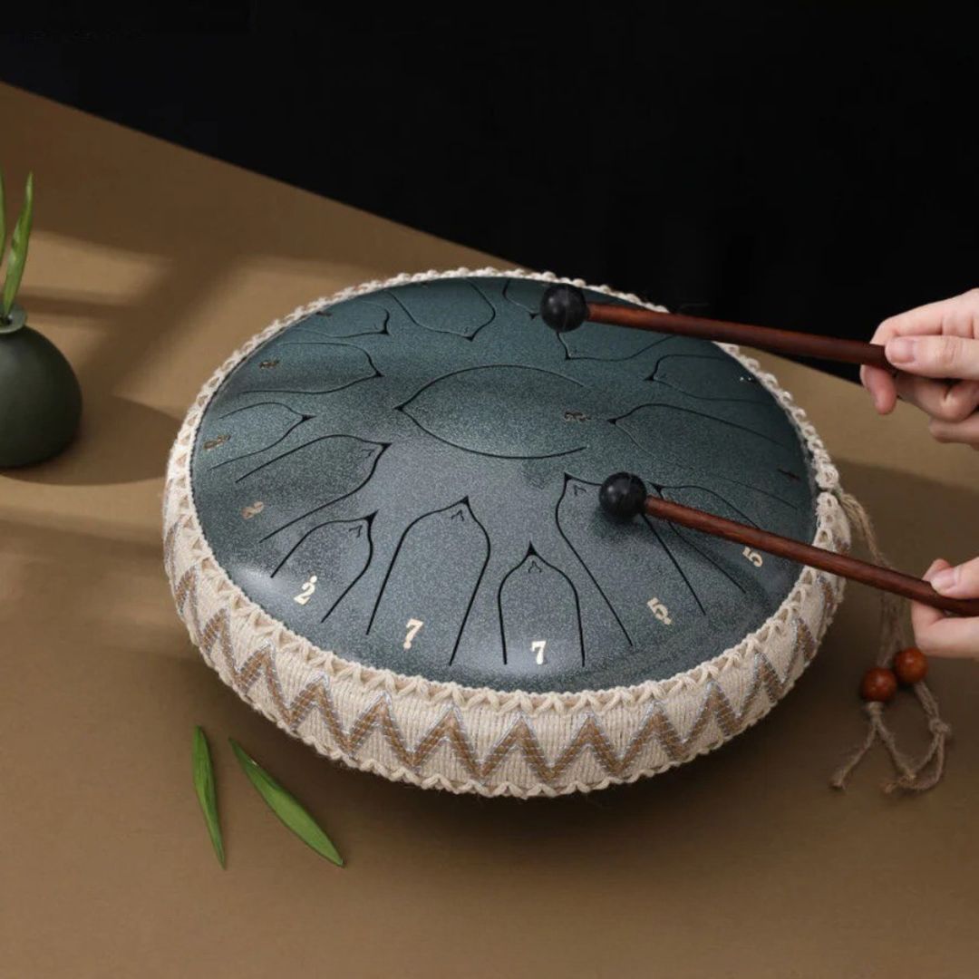 CalmOase - Handpan-Trommel für magischen Frieden und Meditation