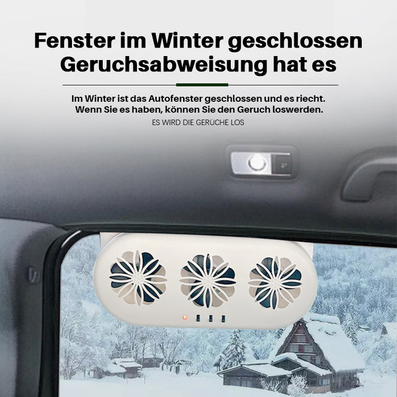 Gluschwein - Solarbetriebener Autoabluftventilator