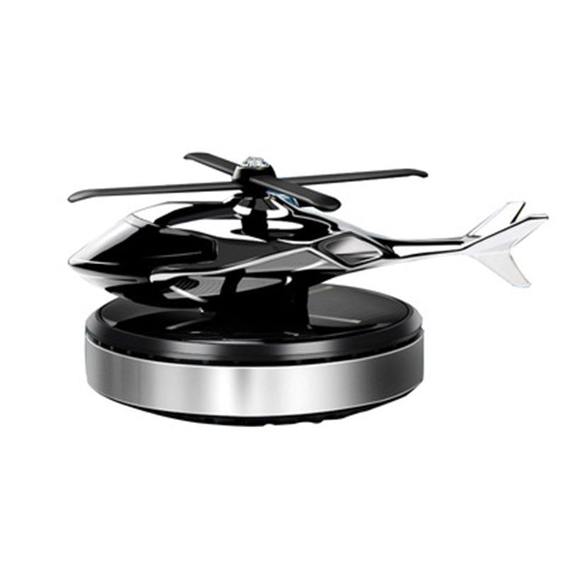 Gluschwein - Auto-Aromatherapie-Solarhubschrauber-Dekoration Silber