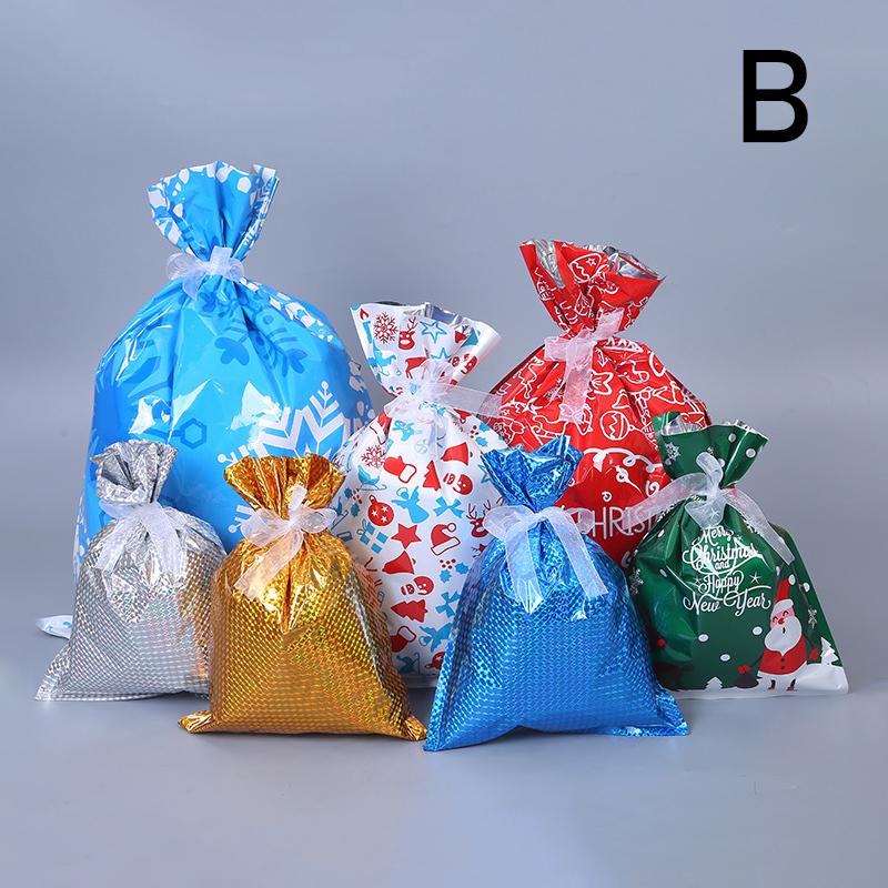 (🎄 Vente anticipée de Noël 🎄) Sacs cadeaux de Noël à cordon, réutilisables