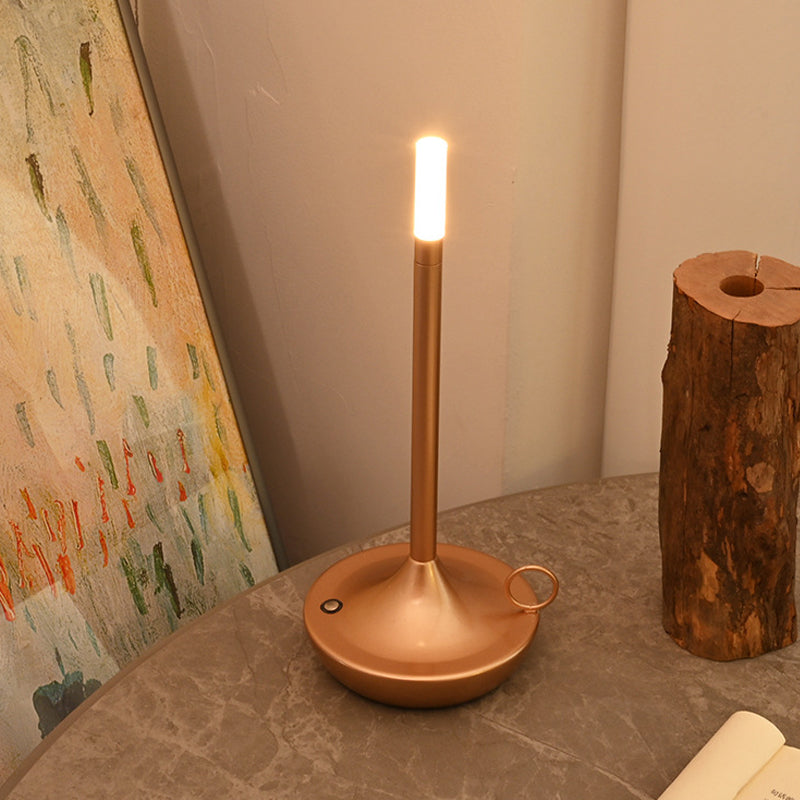 Gluschwein - Schreibtischlampe aus Metall, Schmiedeeisen